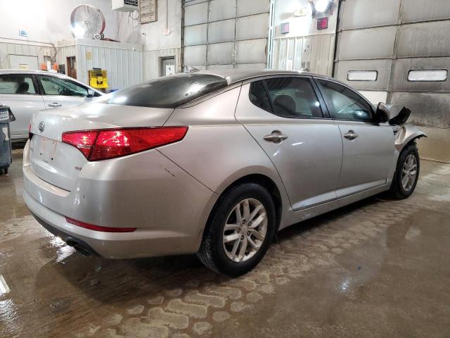 KNAGM4A72D5300893 - 2013 KIA OPTIMA LX GRAY photo 3