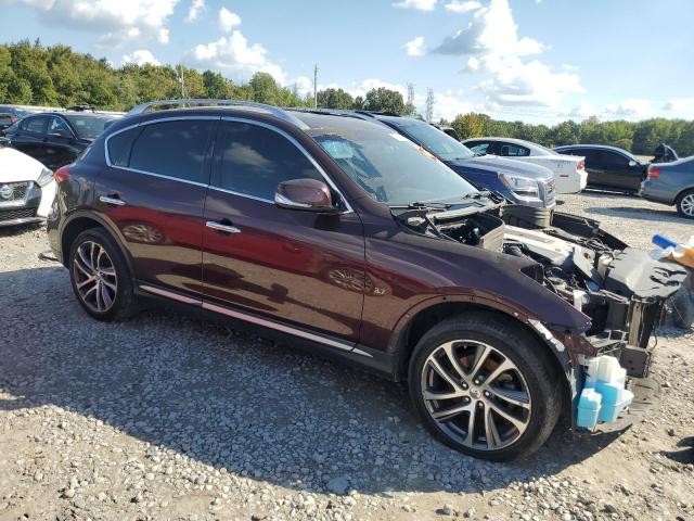 JN1BJ0RR9HM400671 - 2017 INFINITI QX50 BURGUNDY photo 4