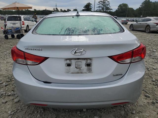 5NPDH4AE2DH341033 - 2013 HYUNDAI ELANTRA GLS SILVER photo 6