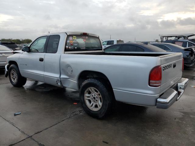 1B7GL22X21S336735 - 2001 DODGE DAKOTA SILVER photo 2