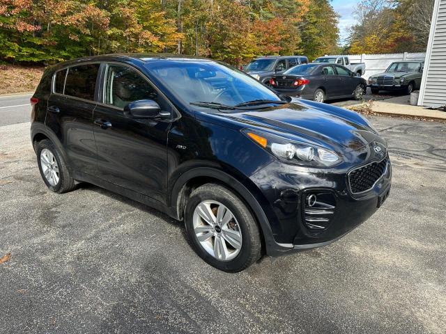 KNDPNCAC9H7247470 - 2017 KIA SPORTAGE EX BLACK photo 1