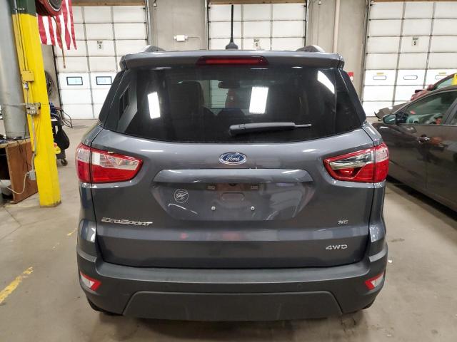 MAJ6S3GL0LC314651 - 2020 FORD ECOSPORT SE GRAY photo 6