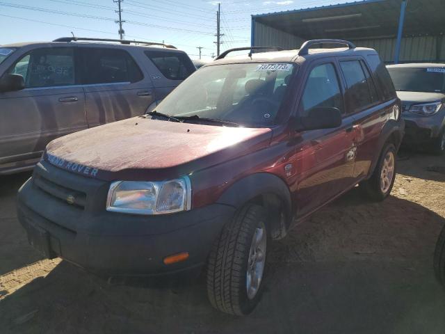 SALNY22232A368039 - 2002 LAND ROVER FREELANDER SE MAROON photo 1