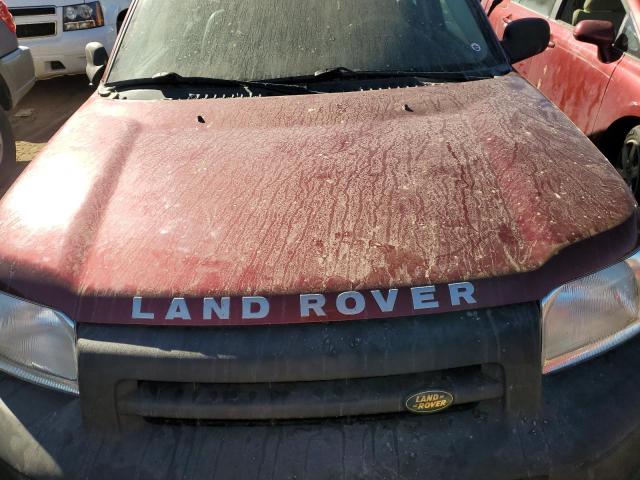 SALNY22232A368039 - 2002 LAND ROVER FREELANDER SE MAROON photo 11