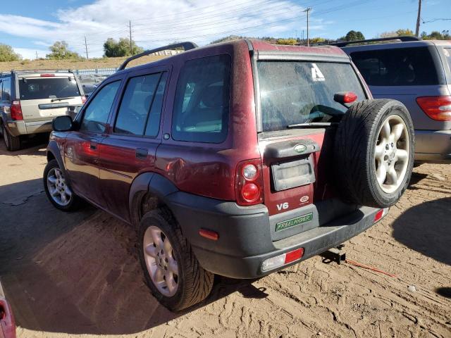 SALNY22232A368039 - 2002 LAND ROVER FREELANDER SE MAROON photo 2