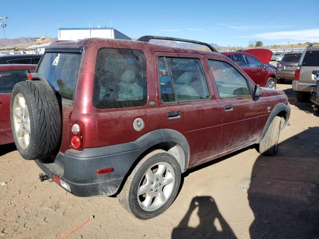 SALNY22232A368039 - 2002 LAND ROVER FREELANDER SE MAROON photo 3