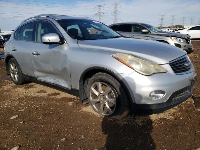 JNKAJ09F38M360875 - 2008 INFINITI EX35 BASE ვერცხლისფერი ფოტო 4