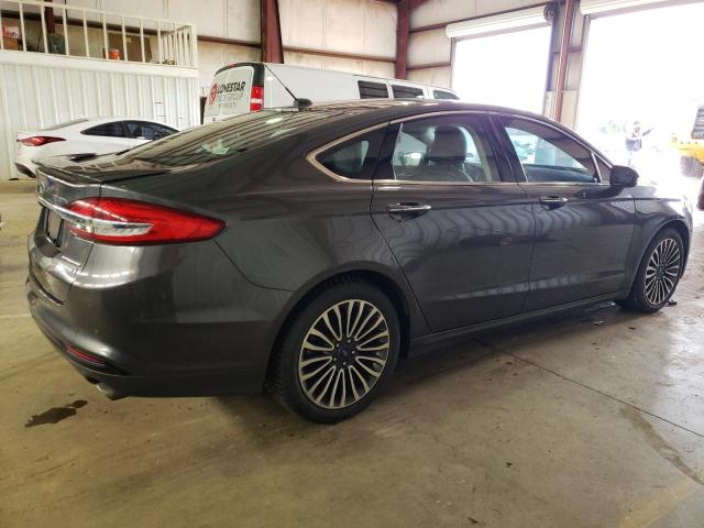 3FA6P0RU9JR206999 - 2018 FORD FUSION TITANIUM/PLATINUM HEV GRAY photo 3