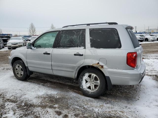 2HKYF18523H000533 - 2003 HONDA PILOT EXL SILVER photo 2