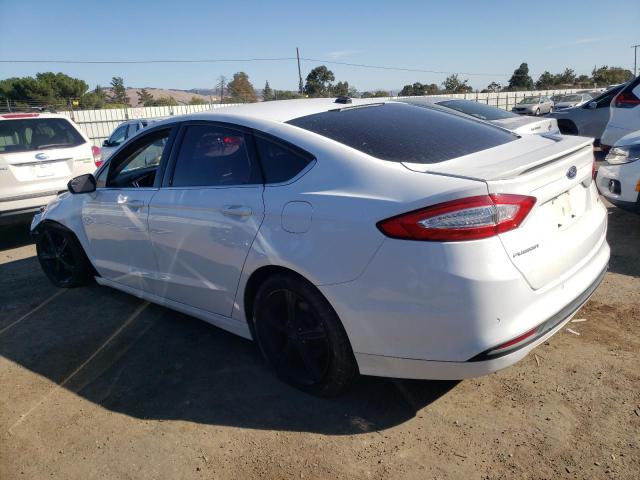 3FA6P0H79GR291525 - 2016 FORD FUSION SE WHITE photo 2