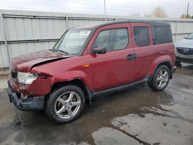 5J6YH2H73AL008645 - 2010 HONDA ELEMENT EX RED photo 1