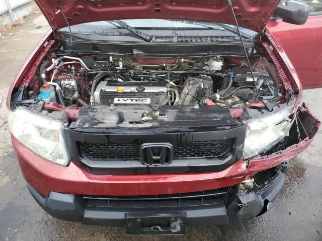 5J6YH2H73AL008645 - 2010 HONDA ELEMENT EX RED photo 12