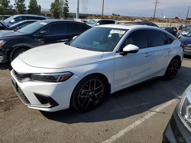 19XFL1H85PE015063 - 2023 HONDA CIVIC SPORT TOURING WHITE photo 1