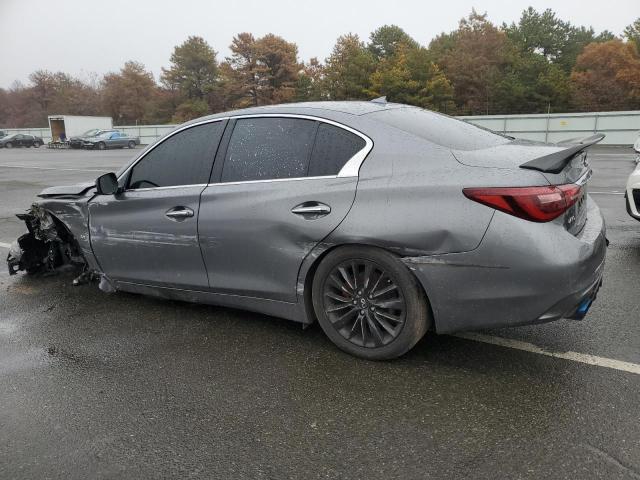 JN1EV7AR1JM435524 - 2018 INFINITI Q50 LUXE SILVER photo 2