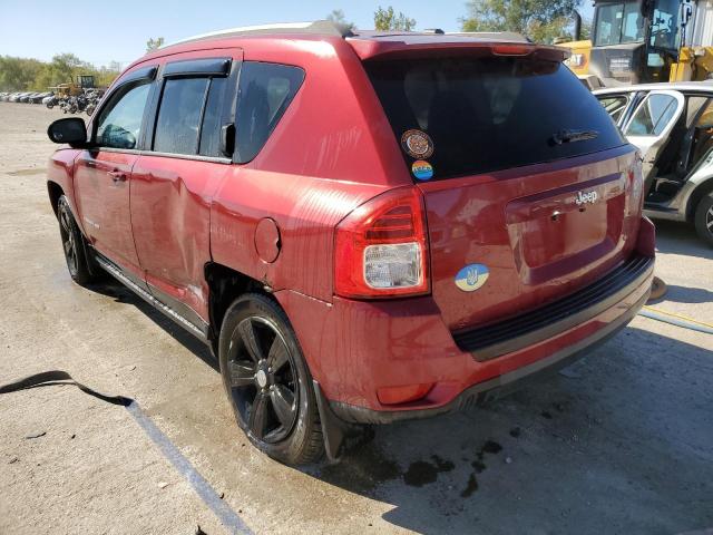 1C4NJCBB7DD283305 - 2013 JEEP COMPASS SPORT MAROON photo 2