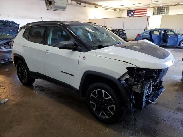 3C4NJDDB1LT123786 - 2020 JEEP COMPASS TRAILHAWK WHITE photo 4