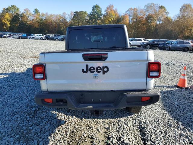 1C6HJTAG5PL535063 - 2023 JEEP GLADIATOR SPORT SILVER photo 6