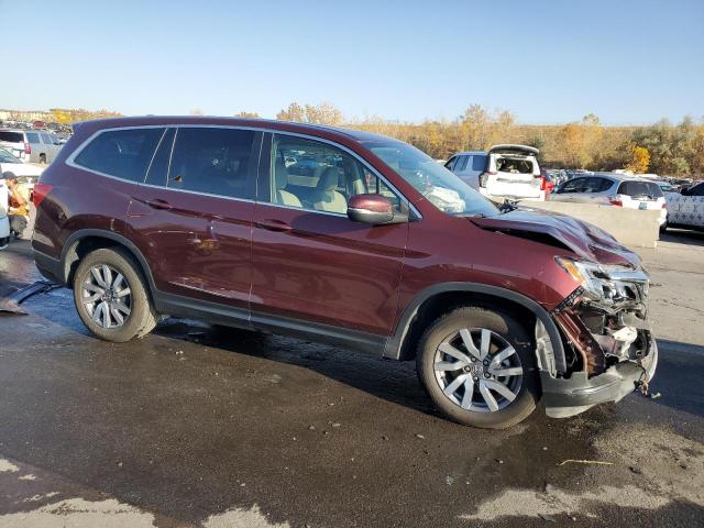 5FNYF6H51KB096679 - 2019 HONDA PILOT EXL BURGUNDY photo 4