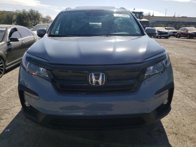 5FNYF5H2XNB023329 - 2022 HONDA PILOT SE BLUE photo 5