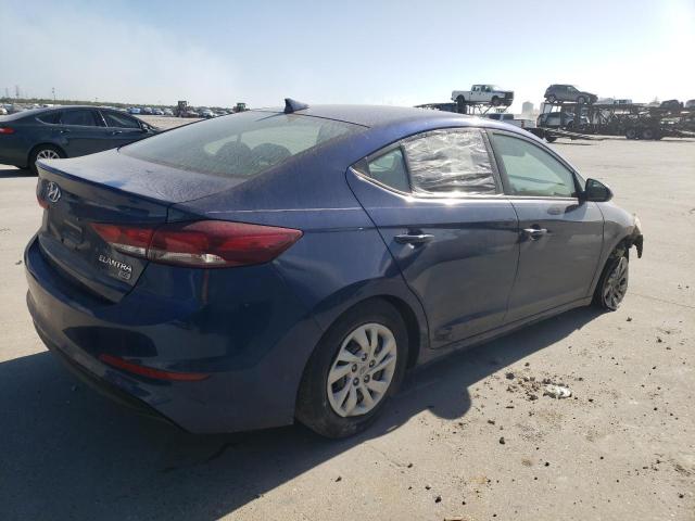 5NPD74LF2HH096166 - 2017 HYUNDAI ELANTRA SE BLUE photo 3