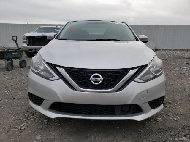 3N1AB7AP6KY393498 - 2019 NISSAN SENTRA S SILVER photo 5