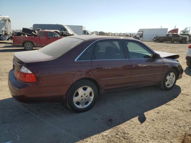 4T1BF28BX4U367555 - 2004 TOYOTA AVALON XL MAROON photo 3