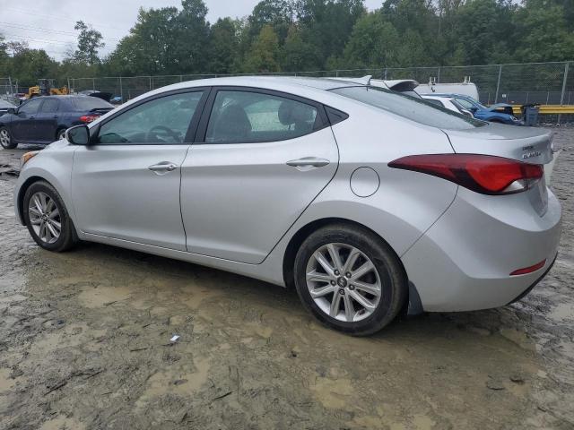 5NPDH4AE0GH722495 - 2016 HYUNDAI ELANTRA SE SILVER photo 2