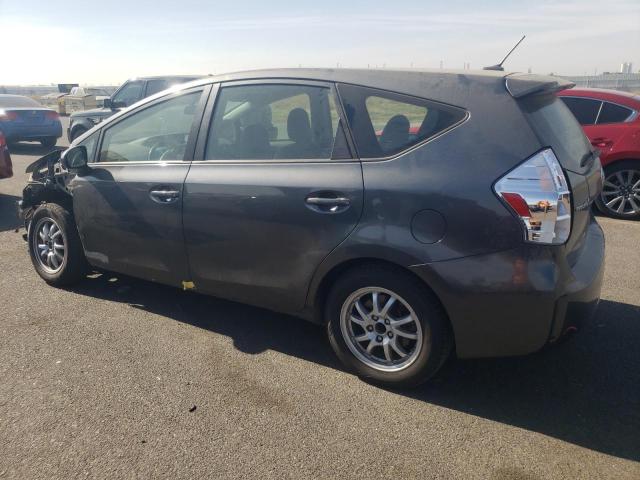 JTDZN3EU4C3089743 - 2012 TOYOTA PRIUS V GRAY photo 2