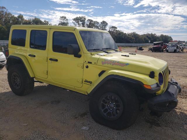 1C4HJXDG7PW643775 - 2023 JEEP WRANGLER SPORT YELLOW photo 4