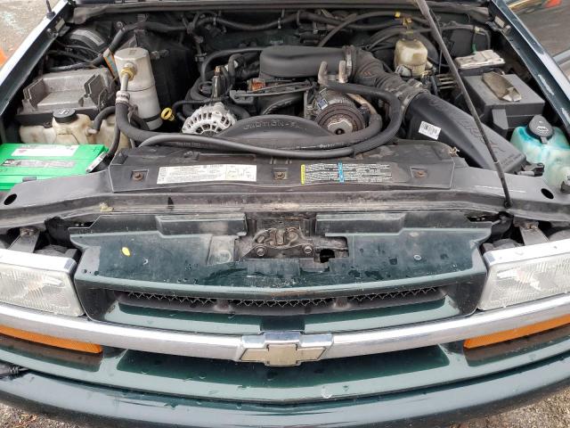 1GCDT13X04K101444 - 2004 CHEVROLET S TRUCK S10 GREEN photo 11