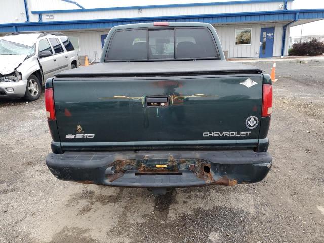 1GCDT13X04K101444 - 2004 CHEVROLET S TRUCK S10 GREEN photo 6