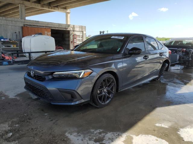 2HGFE2F51PH517292 - 2023 HONDA CIVIC SPORT ნაცრისფერი ფოტო 1