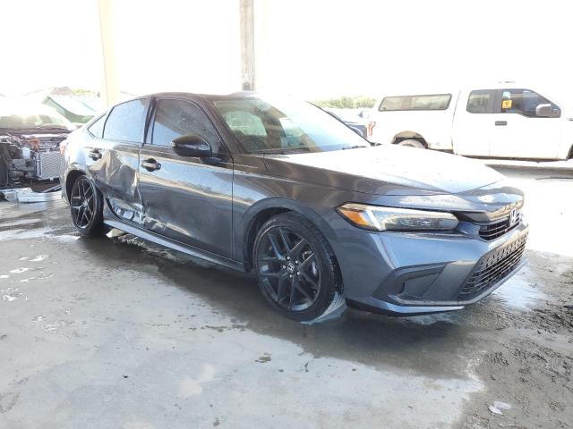 2HGFE2F51PH517292 - 2023 HONDA CIVIC SPORT ნაცრისფერი ფოტო 4