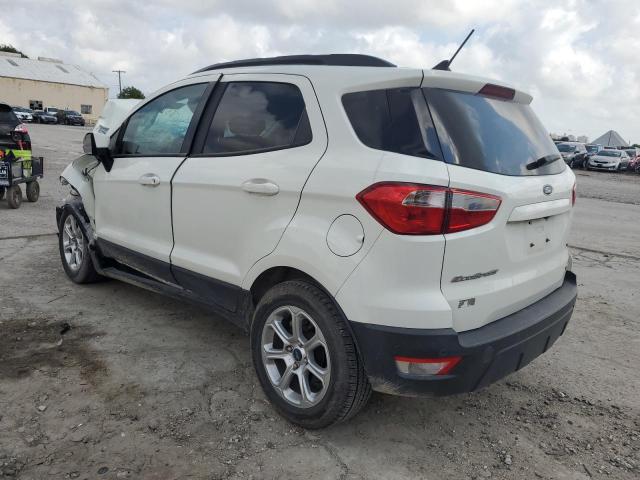 MAJ3S2GE7KC269074 - 2019 FORD ECOSPORT SE WHITE photo 2