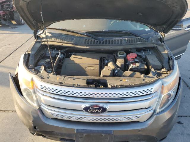 1FM5K8D89EGA64949 - 2014 FORD EXPLORER XLT GRAY photo 12