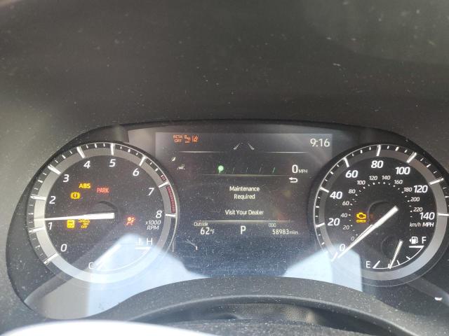 5TDGZRBH5MS541818 - 2021 TOYOTA HIGHLANDER XLE RED photo 9