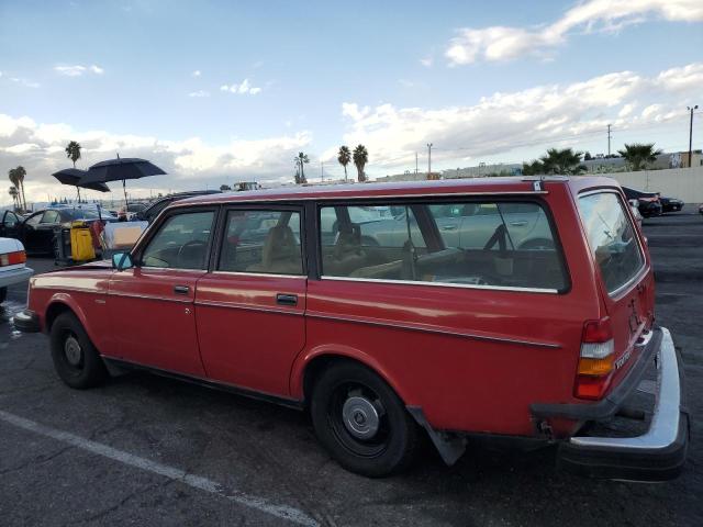 YV1AX4953C1405610 - 1982 VOLVO 245 DL RED photo 2