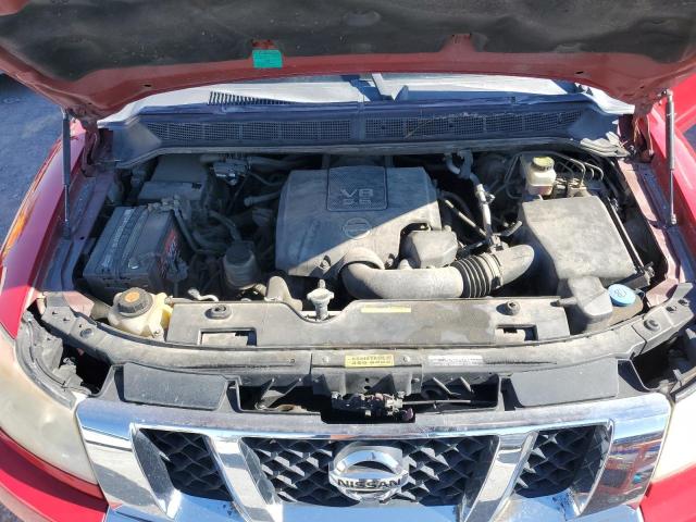 1N6BA0EJ1BN314072 - 2011 NISSAN TITAN S RED photo 11