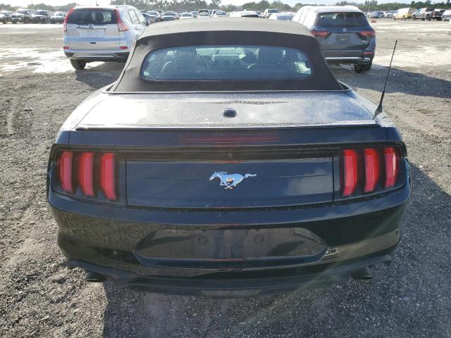 1FATP8UH4N5101937 - 2022 FORD MUSTANG BLACK photo 6