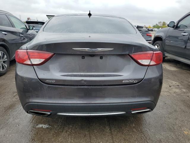 1C3CCCEG6FN736601 - 2015 CHRYSLER 200 C GRAY photo 6