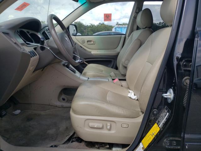 JTEGP21A970144715 - 2007 TOYOTA HIGHLANDER SPORT BLACK photo 7