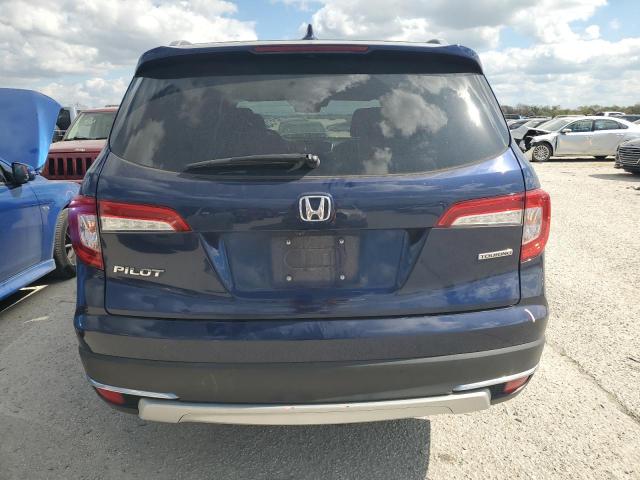 5FNYF5H62KB025672 - 2019 HONDA PILOT TOURING BLUE photo 6