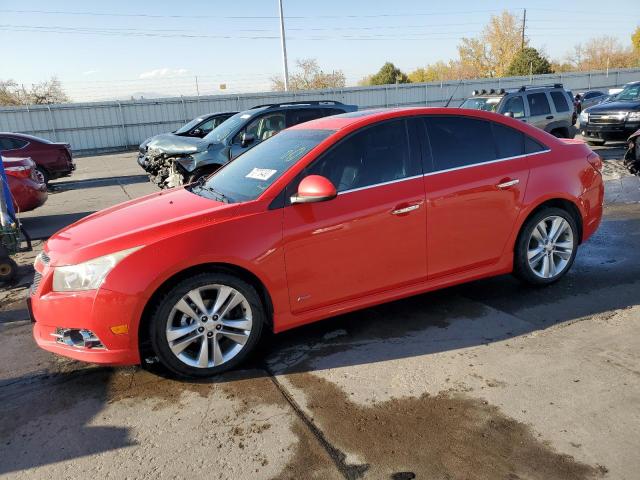 1G1PG5SB2E7328534 - 2014 CHEVROLET CRUZE LTZ RED photo 1