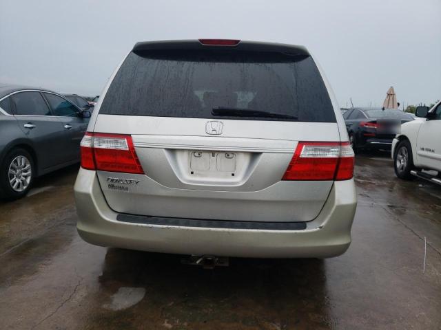 5FNRL38436B456639 - 2006 HONDA ODYSSEY EX SILVER photo 6