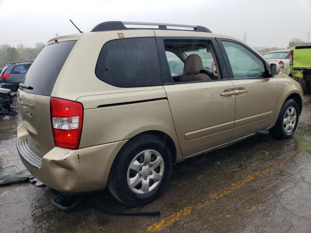 KNDMB133586257770 - 2008 KIA SEDONA GOLD photo 3