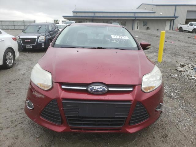 1FADP3F28EL207030 - 2014 FORD FOCUS SE RED photo 5