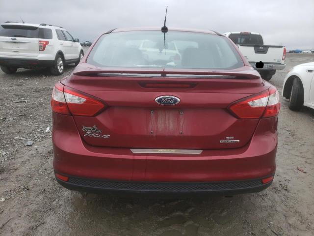 1FADP3F28EL207030 - 2014 FORD FOCUS SE RED photo 6