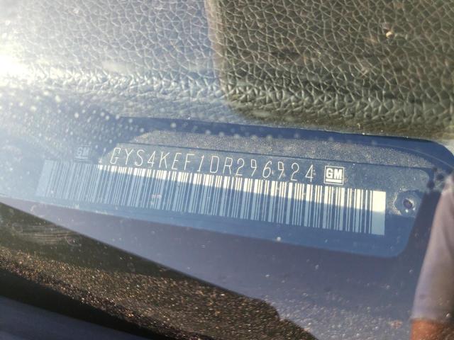 1GYS4KEF1DR296924 - 2013 CADILLAC ESCALADE ESV PLATINUM შავი ფოტო 13