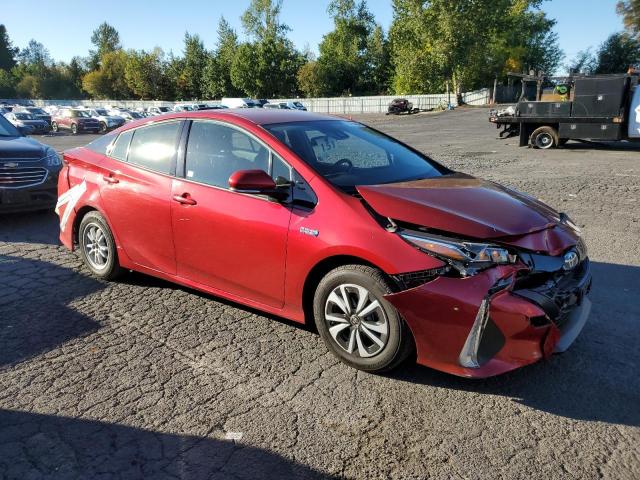 JTDKARFPXJ3069437 - 2018 TOYOTA PRIUS PRIM 红色 照片 4