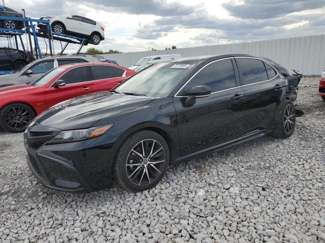 4T1S11AK4PU782281 - 2023 TOYOTA CAMRY SE NIGHT SHADE BLACK photo 1